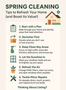 🏡 Spring Cleaning Tips to Refresh Your Home (and Boost Its Value!)